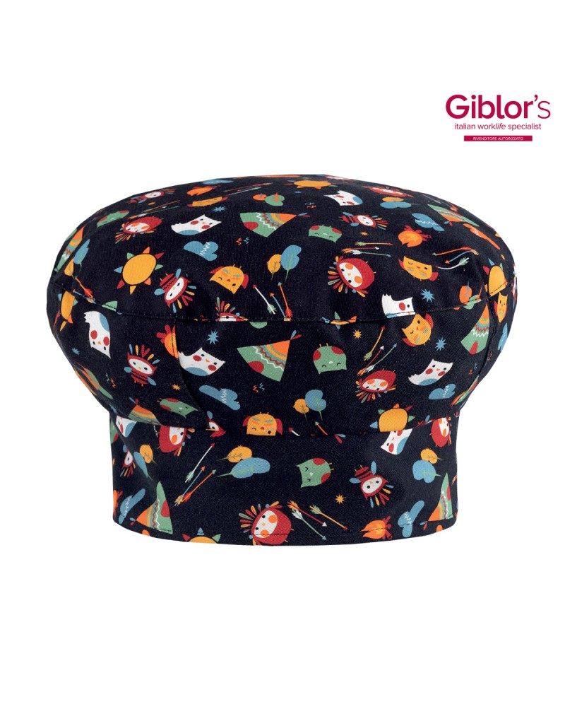 Cappello cuoco MONET gufi indiani